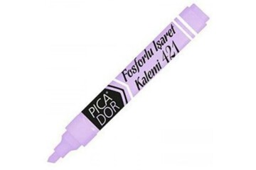 Picador Fosforlu Kalem Pastel Mor 421
