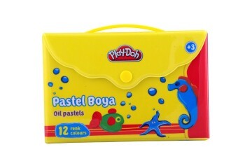 Play-Doh Pastel Boya Çantalı 12 Renk PLAY-PA005