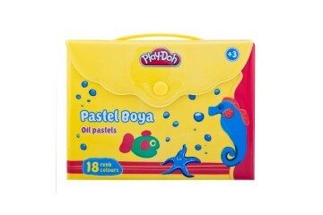 Play-Doh Pastel Boya Çantalı 18 Renk PLAY-PA006