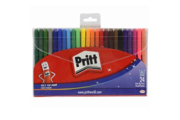 Pritt Keçeli Boya Kalemi 24 Renk 1774252