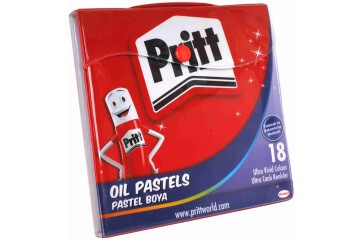 Pritt Pastel Boya Çantalı 18 Renk 1048063