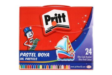 Pritt Pastel Boya Çantalı 24 Renk 1048064