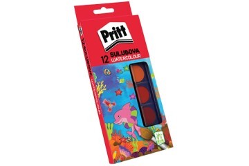 Pritt Sulu Boya Büyük Boy 12 Renk 1047948