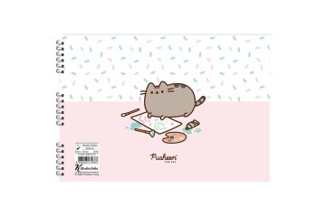 Pusheen Resim Defteri Spiralli 25x35 15 YP