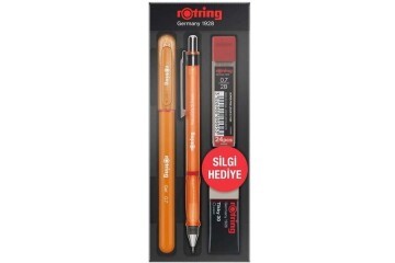 Rotring Okul Seti Visuclick+Jel 0.7 MM Turuncu