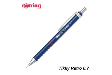 Rotring Versatil Kalem Tıkky Retro Metalik Mavi 0.7 MM 2202569