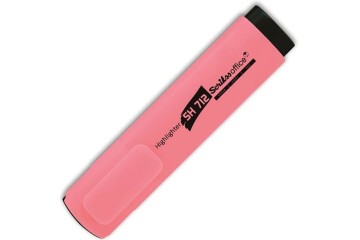 Scrikss Fosforlu Kalem Pastel Pembe SH 712