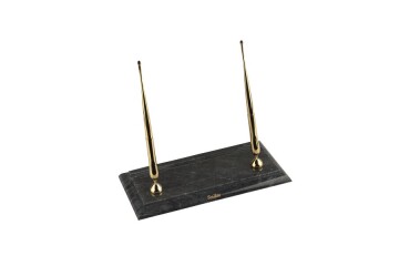 Scrikss Masa Takımı Çiftli Dolma-Dolma Katre-I Zer Mermer Gold