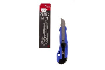 Sdi Maket Bıçağı Geniş Otomatik Kilitlemeli 0428