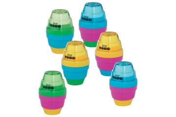 Serve Bobo Silgili Kalemtraş Karışık Renk Tekli