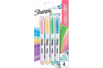 Sharpie Fosforlu Kalem Snote Çok işlevli Kesik Uç 4 Lü Blister
