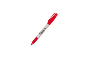 Sharpie Markör Permanent Fine Yuvarlak Uçlu Kırmızı SH-0810940