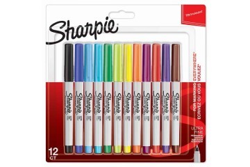 Sharpie Markör Permanent Ultra Fine Karışık Renk 12 Lİ SH-2065408