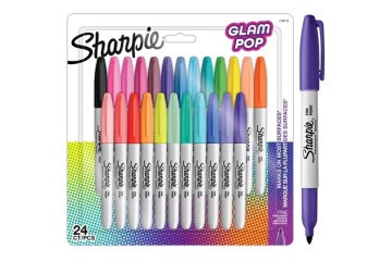 Sharpie Permanent Markör Fine Glam Pop 24 Lü Bls