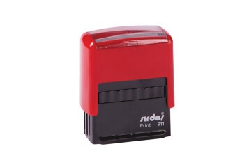 Sırdaş Standart Kaşe Otomatik 15x40 Kırmızı Keçeli 911