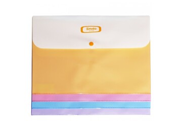 Smato Çıtçıtlı Evrak Zarfı Mat Pembe W7536