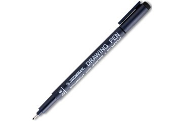 Snowman Çizim Kalemi Teknik 0.6 MM Siyah FT700