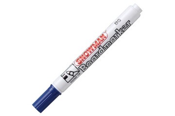 Snowman Tahta Kalemi Yuvarlak Uçlu Mavi BG-12