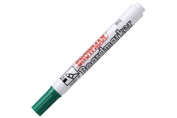 Snowman Tahta Kalemi Yuvarlak Uçlu Yeşil BG-12