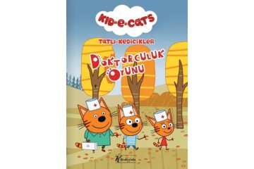 Tatlı Kedicikler Hikaye Kitabı Doktorculuk Oyunu 20x28 6 YP
