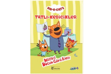 Tatlı Kedicikler Hikaye Kitabı Müzikli Doğum 20x28 4 YP