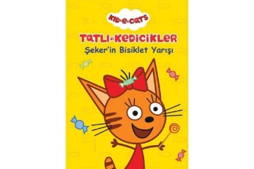 Tatlı Kedicikler Hikaye Kitabı Şeker İn Bisiklet Yarışı 20x28 6 YP