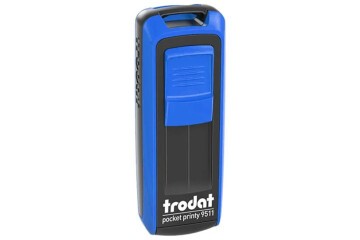 Trodat Cep Kaşe P4 38x14 MM Mavi,Mavi Keçe 9511