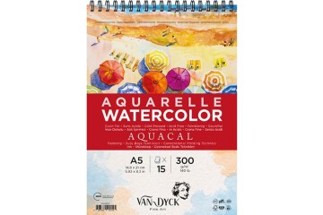 Van Dyck Sulu Boya Blok Aquacal İnce Dokulu Cldpres A5+üst Sprl S.by Blk 15 YP