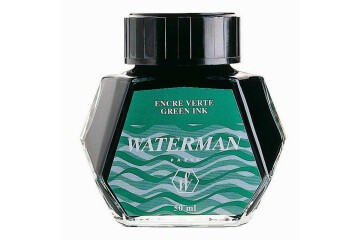 Waterman Dolma Kalem Mürekkebi Cam Şişede 50 ML Yeşil S0110770