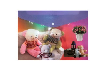 Bafix Çıtçıtlı Dosya Fafayu Desenli YY-0102