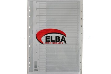 Bafix Seperatör 1-10 Rakamlı Karton A4