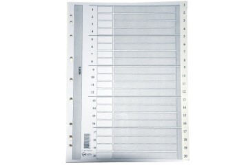 Bafix Seperatör 1-12 Rakamlı Karton A4