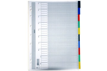 Bafix Seperatör 10 Renkli Karton A4