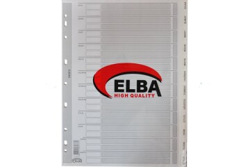 Bafix Seperatör Aylar Karton A4