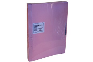 Bafix Tam Kapak Dosya Karton Pembe