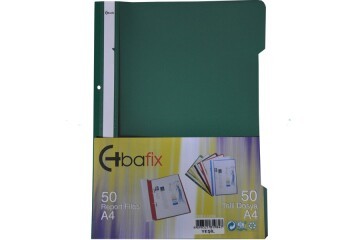 Bafix Telli Dosya Plastik XL Yeşil A4