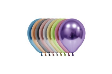 Balonevi Balon 12 Krom Karışık 50 Li