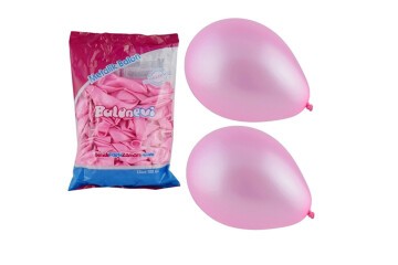 Balonevi Balon Metalik Pembe 100 Lü