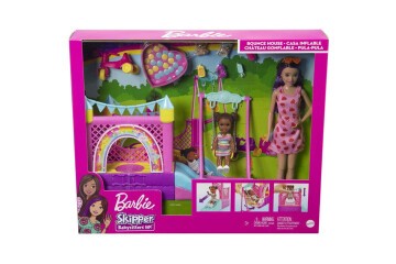 Barbie Bebek Bakıcısı Skipper Oyun Evi Seti HHB67