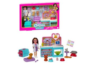 Barbie Chelsea Meslekleri Öğreniyor Veteriner Oyun Seti HGT12