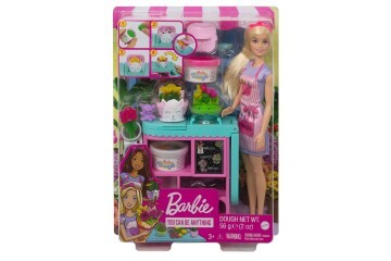 Barbie Çiçekçi Bebek Ve Oyun Seti GTN58