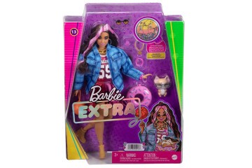 Barbie Extra Ekose Ceketli Bebek HDJ46