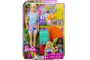 Barbie Kampa Gidiyor Aksesuarlı Oyun Seti HDF73