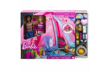 Barbie Malibu Ve Brooklyn Kampta Oyun Seti HGC18