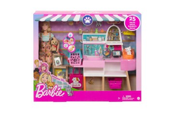 Barbie Ve Evcil Hayvan Dükkanı Oyun Seti GRG90
