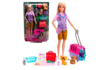 Barbie Veteriner Mini Oyun Seti
