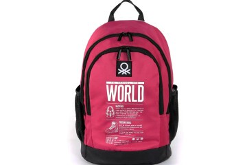 Benetton Sırt Çantası Çift Bölme 3834