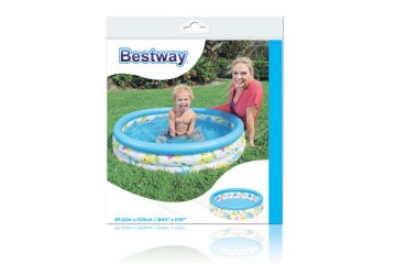 Bestway Havuz Balık Desenli 102x25 Cm Kzld-Bw51008