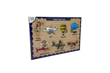 Ca Games Ahşap Hava Taşıtları Bul-Tak Caahs-3202
