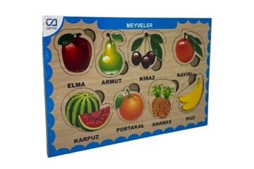 Ca Games Ahşap Meyveler Bul-Tak Caahs-3206